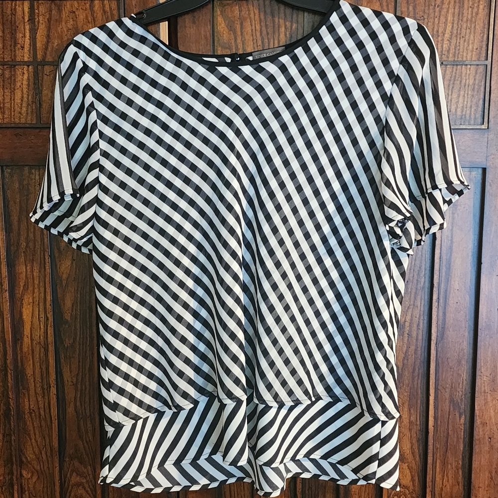 Vince Camuto Womens Blouse Size L - Picture 1 of 6
